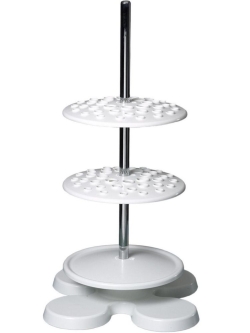 Pipettenständer, PP, Stahl verchromt