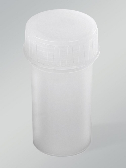 Sample container, round