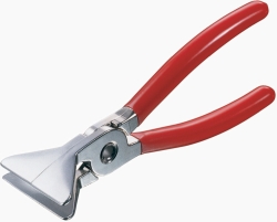 Tubenzange, vernickelt, kunststoffbeschichtete Griffe