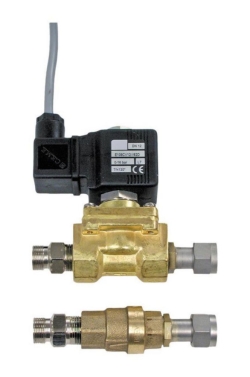 Valve set consisting of: 1 solenoid valve and 1 non-return valve (max. +100°C), M16x1