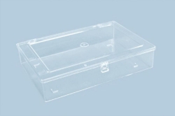 Sortimentskasten, PS, glasklar 0 F&auml;cher, 335x225x73 mm