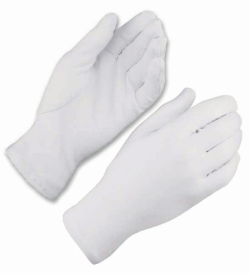 Handschuhe für Prüfgewichte