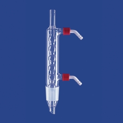 Condensers acc. to Allihn for extractors, DURAN<sup>®</sup> tubing, with plastic olives