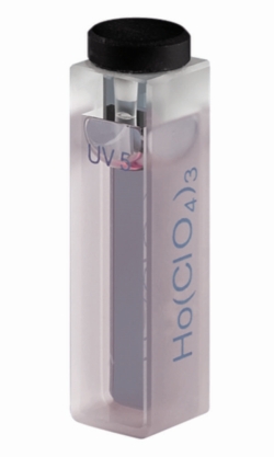 Secondary standards for calibrating spectrophotometers