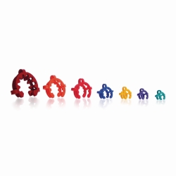 Klemmen-Sortiment KECK&trade;, POM, f&uuml;r Kegelschliffe