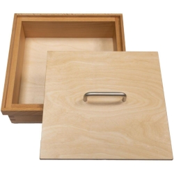 Catching case for analysing sieves 300x300x80 mm