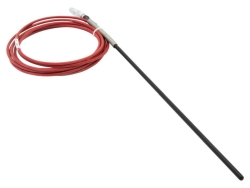 Pt-100 external probe, 300x6 mm stainless steel/PTFE coated