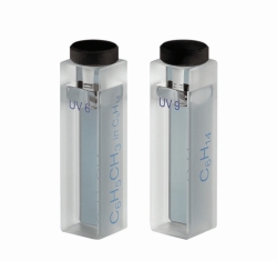 Secondary standards for calibrating spectrophotometers