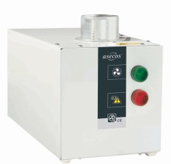 Aeration attachment w.controll and potential free alarm contact