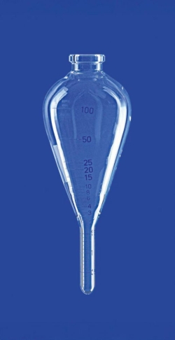 ASTM Centrifuge glasses pear shaped, 100 ml