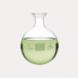 Receiving flasks, with spherical ground glass joint, borosilicate glass 3.3