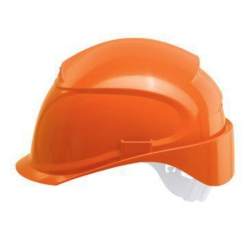 Helmet airwing B-S conventional interior, shortened shielding, orange