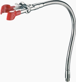 Flexklemme mit Gewinde M 10, Dreifinger-Ausführung, 0-40 mm