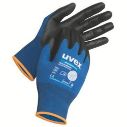 Protecting gloves phynomic M1 wet size XL (10), blue/anthrazite, 21-25 cm, pair