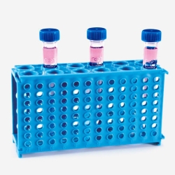 Tube rack, 4 sides PP