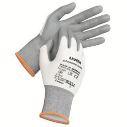 Protecting gloves phynomic M1 foam size M (8), white/grey, pair