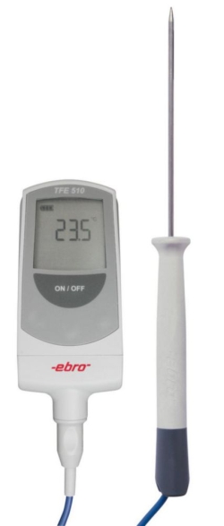 Thermometer TFE 510-1 + TPE 400 with probe