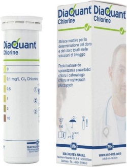 DiaQuant chlorine pack of 100 tests