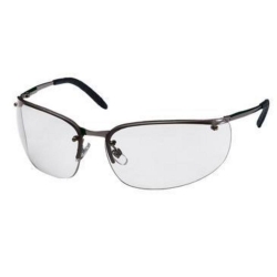 Spectacles winner 9159 color: gun, lens: PC colorless/UV 2-1,2, scratch-resistant, non-fogging