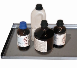 Shelf stainless steel 1.4301 1040x432x30mm