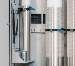 Bottle holder sideways RAL 7035, for cabinets with width of 600 / 1200mm