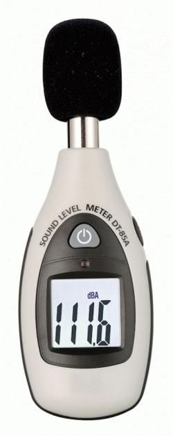 Mini Sound Level Meter MS 85 Measuring range 40...130 dB