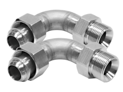 Elbow fittings 90° M24x1.5 inside/ outside pack of 2