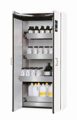 Safety cabinet S-CLASSIC-90 WDAS S90.196.090.WDAS 896x616x1968mm (HxWxD), white (similar to RAL9016)