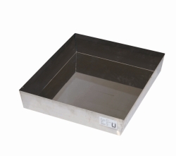 Tray shelf 11.5 l, stainless steel 427x442x70mm for Q90, S90, S60