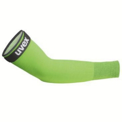 Arm-bed protection C500 sleeve size M, cord, lime, w. hook-and- pile fastener, ca. 34cm, type 60491