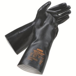 Protection gloves RUBIFLEX ESD NB35A ca.35 cm, size 7, type 60954, black, pair