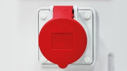 Built-in socket 400 V in socle IP44, up to 16A