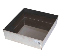 Tray shelf 22 l, stainless steel 418x433x120mm for Q90, S90, S60