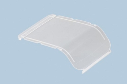 Lid for Storage bin, PP, size 2 165x100mm, transparent