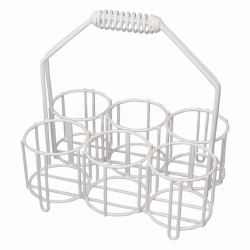Bottle carriers, wire/nylon