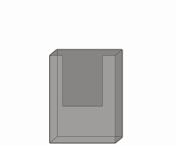 Document holder DIN A5 PS all 590-1555mm