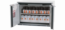 Safety cabinet UB-T-90 2T 893x502x600mm, RAL 7035, incl. 1xshelf,