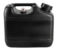 Kanister 10 Liter, S60/61 PE-HD elektrisch ableitfähig, mit integrierter verschweißter Sensorhalterung