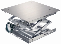 Hebebühne 240 x 240 mm DIN 12897, rostfreie Edelstahlplatten