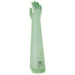 Protection gloves RUBIFLEX NB 80SZ ca.80 cm, size 10, type 89651, green, pair