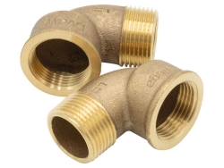 Elbow fittings 90°/G 1" female/male pack of 2