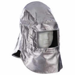 Hitzeschutz-Haube mit Alurahmen