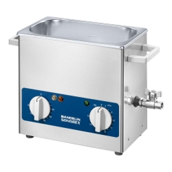Ultrasonic bath RK 102 H SONOREX SUPER, cap. 3.0 ltrs, 480 W, with heating, 115 V US plug NEMA 5-15