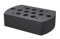 Aufsatz VX 11.5 für 30 ml Gefäße, 12 x Ø23 mm