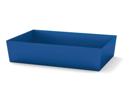 Sump tray steel painted W.L.2500 RAL 5010 815x1235x255