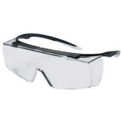 Safety glasses super OTG 9169 Colour black, disc colourless uvex supravision excellence coating