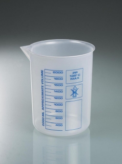 Laboratory beakers/Griffin beakers, PP