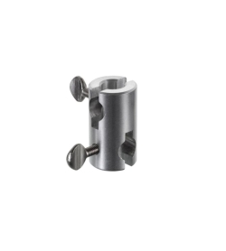 Universalmuffe rund Aluminium