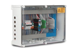 Connection Box 100, Anschlussbox zur vereinfachten Installation, Steuerung und Regelung von ATEX VARIO Chemie-Membranpumpen mit