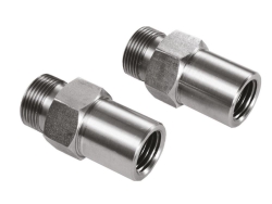 Adapters M16x1 male to NPT 1/4" female pack of 2